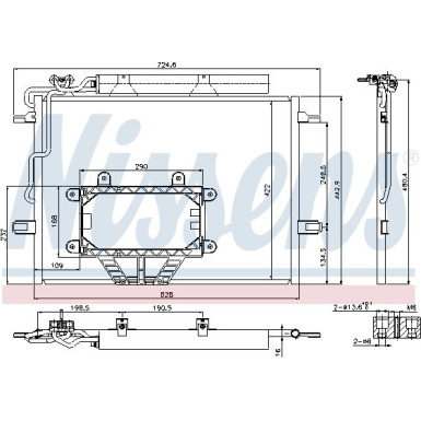 Kondensator PKW Mercedes E-Klasse W211 02 FIRST FIT 940325