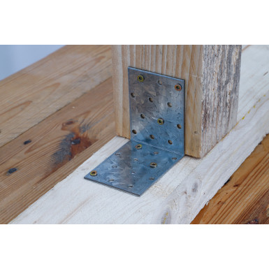 BGS Winkelverbinder 80 x 80 x 60 x 2,5 mm BGS Do it yourself 80948