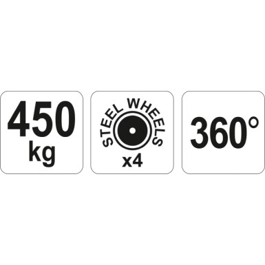 YT-55570 Motorstürner 450Kg