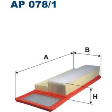 FILTRON Luftfilter AP078/1