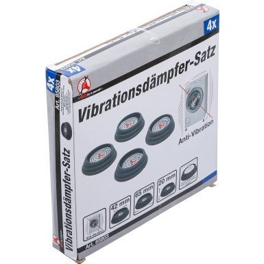 BGS Vibrationsdämpfer-Satz Ø 65 x 20 mm 4-tlg BGS Do it yourself 85803