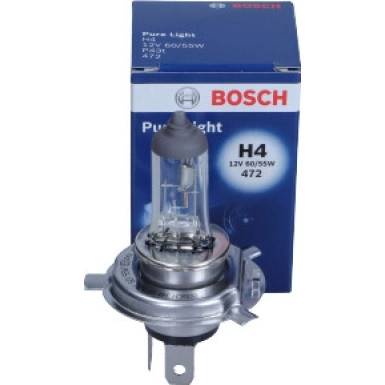 H4 12V 60/55W PURE LIGHT | BOSCH | KFZ-GLUEHLAMPE | 1987302041 H4 12V 60/55W PURE LIGHT | BOSCH | KFZ-GLUEHLAMPE | 1987302041