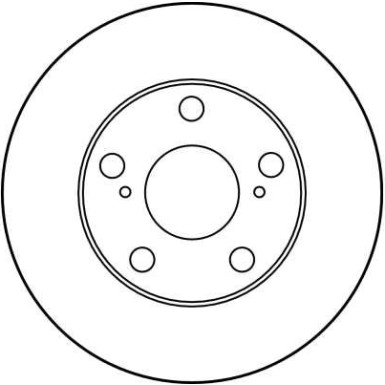 Bremsscheibe Toyota P. Camry | DF1430