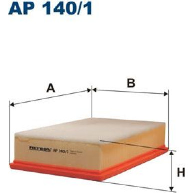 FILTRON Luftfilter AP 140/1