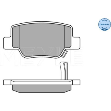 Bremsbelagsatz Toyota T. Verso 09- Mit Sensor | 025 249 2616/W