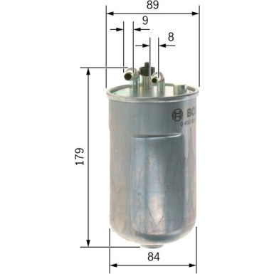 Kraftstofffilter | OPEL Corsa | 0 450 906 503