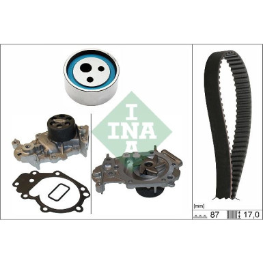 530 0182 31 Wasserpumpe + Zahnriemensatz