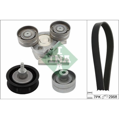 INA Keilrippenriemensatz 529 0442 10