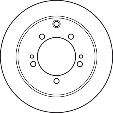 84 482 021 Bremsscheibe HA | MITSUBISHI Pajero Pinin 99 | DF4913