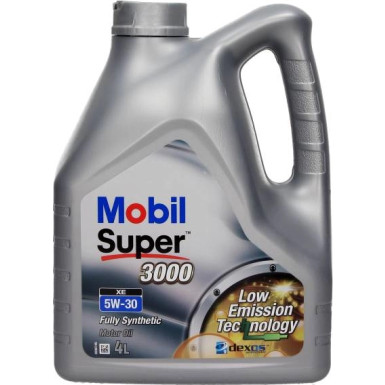 151453 Mobil Super 3000 XE 5W-30 Motoröl 4 Liter