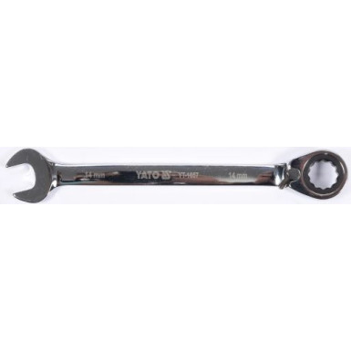 YT-1657 Ratschenringmaulschlüssel 14mm