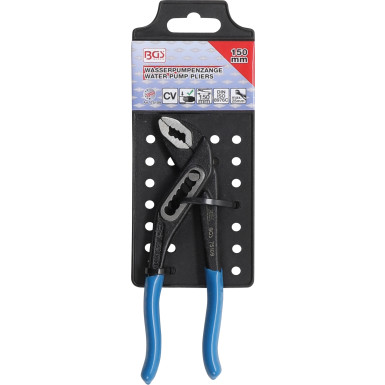 BGS Wasserpumpenzange mit Durchsteckgewerbe Mini 150 mm 75109