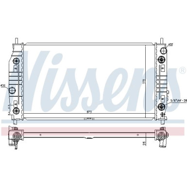 Wasserkühler PKW | CHRYSLER 300M 98 | 69016