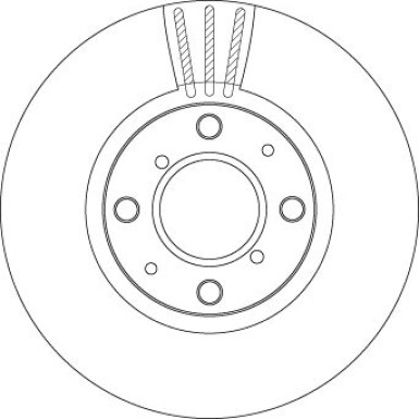 Bremsscheibe Suzuki P. Swift | DF4824