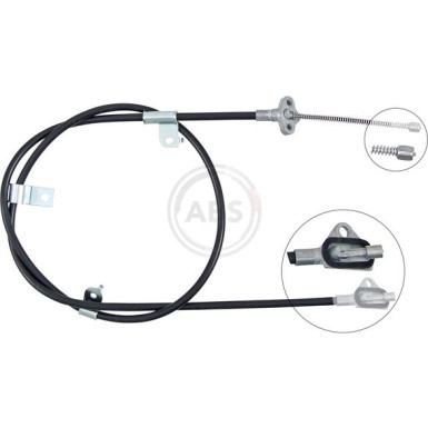 A.B.S. Seilzug, Feststellbremse K14099