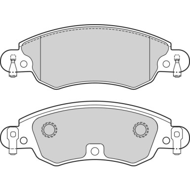 VALEO Bremsbeläge 302618 VALEO Bremsbeläge 302618