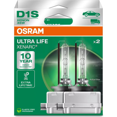 OSRAM XENARC ULTRA LIFE D1S – Langlebige Xenon-Scheinwerferlampe