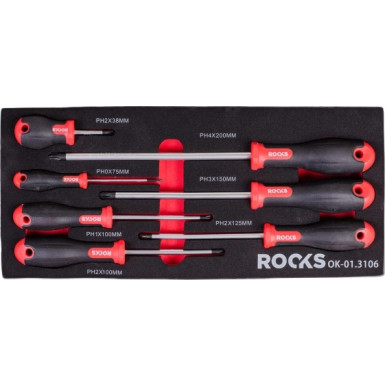 F1.ET59 Satz Schraubendreher Ph, 7-Teilig