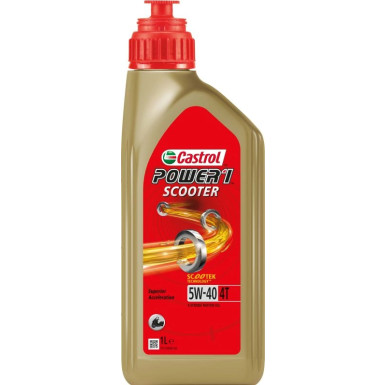 154F86 Castrol Power 1 Scooter 4T 5W-40 1 Liter