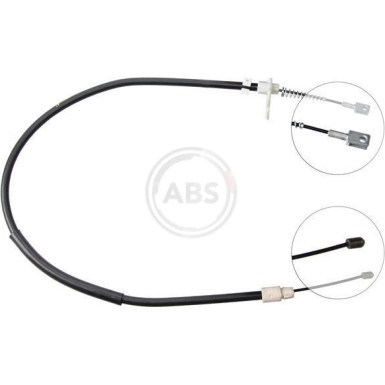 A.B.S. Handbremsseil Seilzug Festellbremse K16508