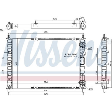 Wasserkühler PKW | FIAT Bravo,Brava,Marea | 61879A
