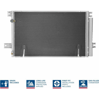 Kondensator PKW TOYOTA Avensis 03 FIRST FIT 940022