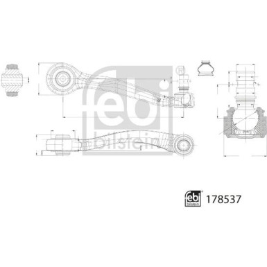 178537 Lenker, Radaufhängung 178537 Lenker, Radaufhängung