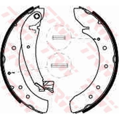 40 461 018 Bremsbacken | FIAT Scudo,Ducato,CIT,PEU 94 | GS8546
