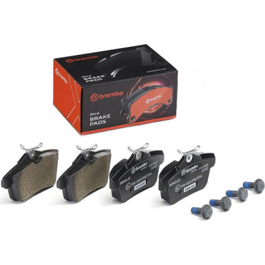 BREMBO Bremsklötze Xtra HA | CITROEN C4, PEUGEOT 508 09 | P 61 114X BREMBO Bremsklötze Xtra HA | CITROEN C4, PEUGEOT 508 09 | P 61 114X