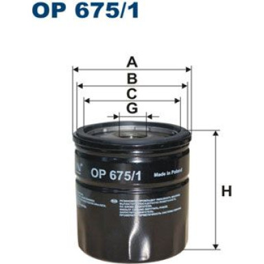 FILTRON Ölfilter
