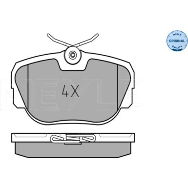 Bremsbelagsatz Bmw P. E30 82-94 | 252117317
