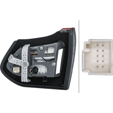 HECKLEUCHTE HELLA | MERCEDES C-KLASSE KOMBI S205 14-23 | 2TZ 354 875-131 HECKLEUCHTE HELLA | MERCEDES C-KLASSE KOMBI S205 14-23 | 2TZ 354 875-131