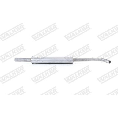 53 / Auspufftopf Mitte | RENAULT Clio 1.2,1.6i 05 | 23041
