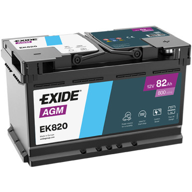 EXIDE Starterbatterie | EK820