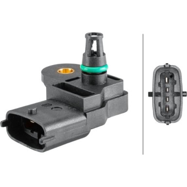 6PP 358 152-321 Sensor, Saugrohrdruck 6PP 358 152-321 Sensor, Saugrohrdruck