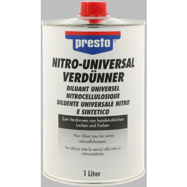 Nitroverdünnung 1 Liter | BEI VERPACKEN IN EINEM NEUTRALEN KARTON | 171642