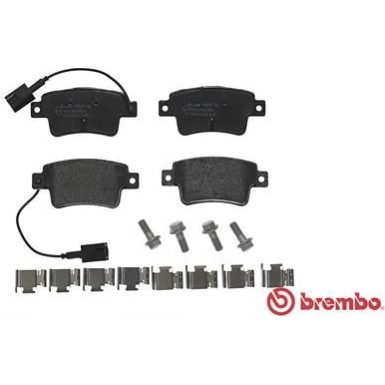 BREMBO Bremsklötze HA | FIAT PUNTO 09 | P 23 142