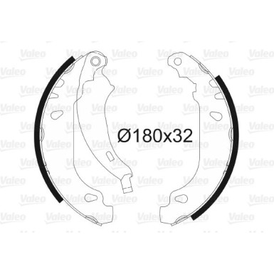 VALEO Bremsbacken | 562650