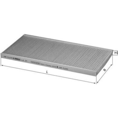 MAHLE Filter, Innenraumluft LA 21