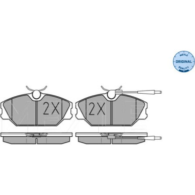 Bremsbelagsatz Renault P. Laguna 93-99/Megane Scenic 97-99/Safrane Mit Sensor | 025 213 8818/W Bremsbelagsatz Renault P. Laguna 93-99/Megane Scenic 97-99/Safrane Mit Sensor | 025 213 8818/W