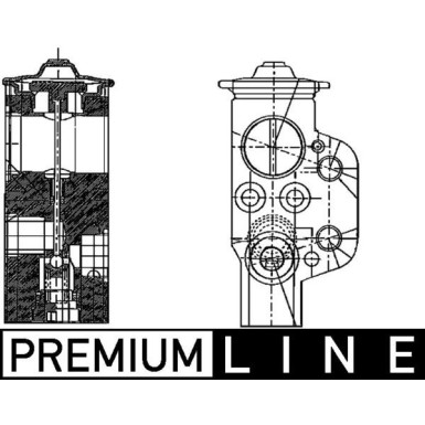 Expansionsventil, Klimaanlage BEHR Premium Line AVE 58 000P Expansionsventil, Klimaanlage BEHR Premium Line AVE 58 000P