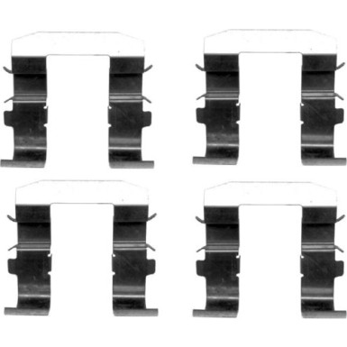 Zubehörsatz, Scheibenbremsbelag KIA Sorento 07 1987474421 Zubehörsatz, Scheibenbremsbelag KIA Sorento 07 1987474421