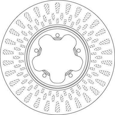 51 481 068 Bremsscheibe VA FORD Transit, Tourneo 12 TRW SINGLE DF6514S