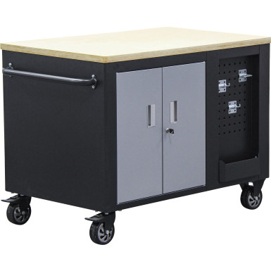BGS Werkstattwagen | 2 x 5 Schubladen | 1 Schrank | leer | 4199