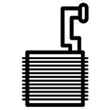 NRF Verdampfer, Klimaanlage 36189