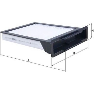 MAHLE Filter, Innenraumluft LA 304