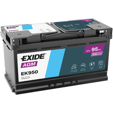 EXIDE Starterbatterie | EK950