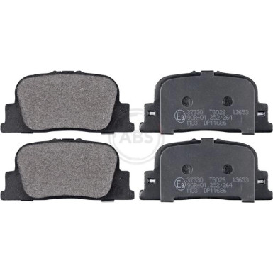 A.B.S. Bremsbeläge 37330