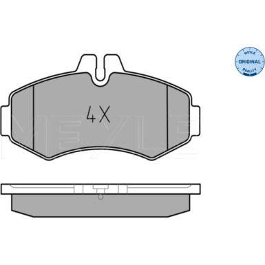 Bremsbelagsatz Db P. Vito 108 Bo# | 252302220
