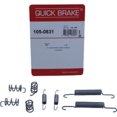 391-0831 Montagesatz f.Bremsbacken | VOLVO S60,S70,S80,XC90 96 | 105-0831